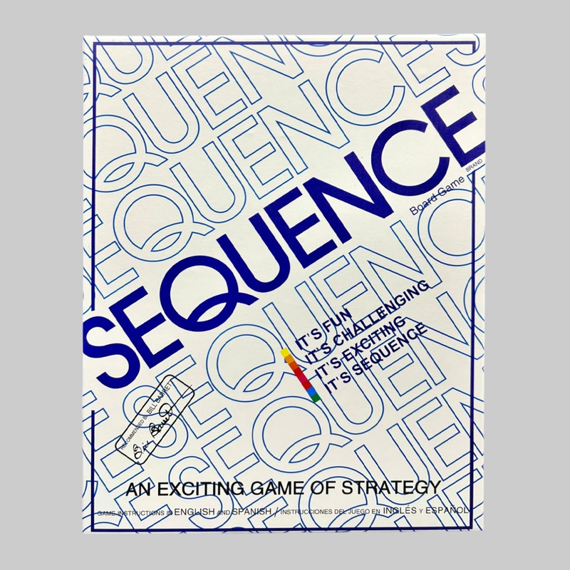 Original SEQUENCE BOARD GAME (2-12 Players)