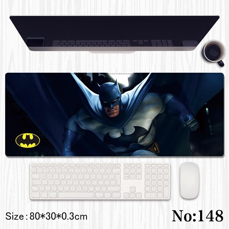 Batman Printed Mouse Pad, Desk Mat Rubber Base for Desktop , Laptop , Keyboard , Mouse