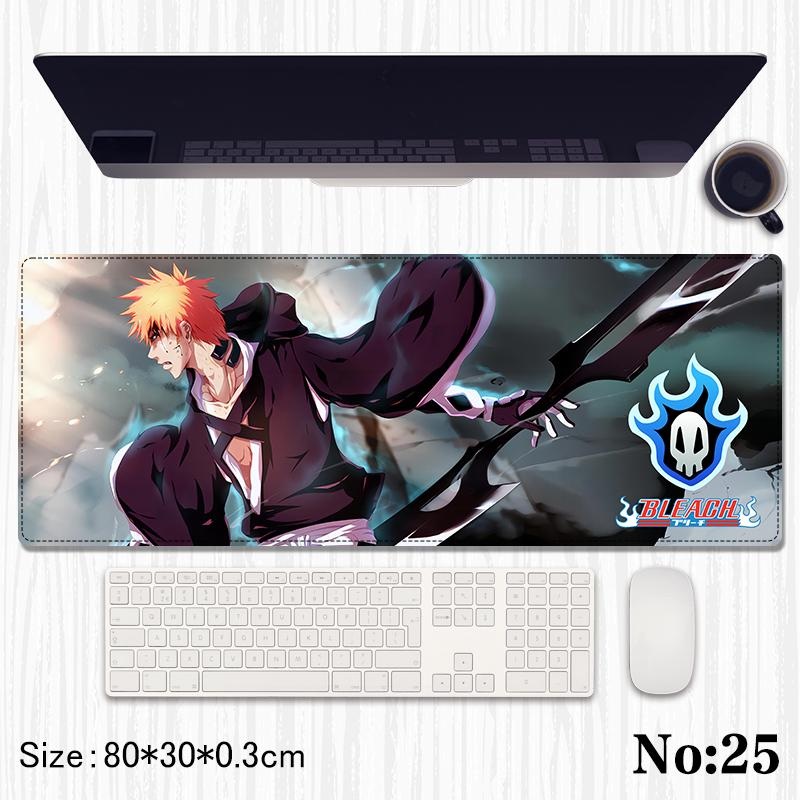 Bleach Printed Mouse Pad, Desk Mat Rubber Base for Desktop , Laptop , Keyboard , Mouse