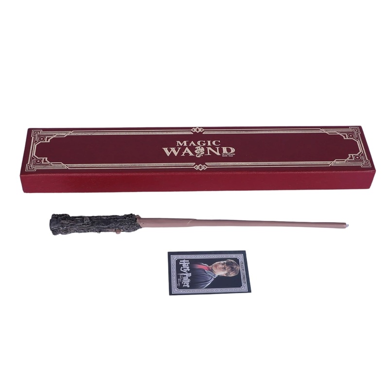 Classic Handcrafted Harry Potter Wand with LED, 35 CM Wizard Stick Collectible for Cosplay