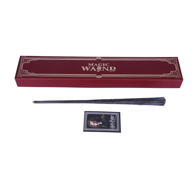 Classic Handcrafted Sirius Black Wand with LED Light, 35 cm Wizard Stick Collectible for Cosplay & Fans