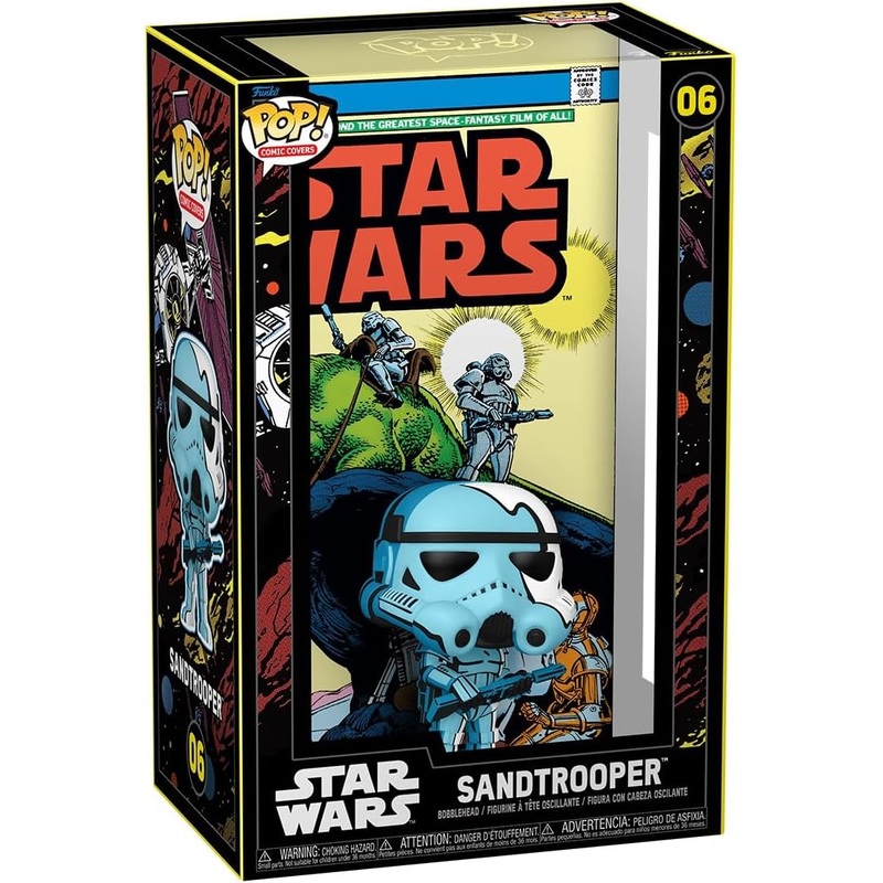 Funko Pop! Portada del cmic: Star Wars - Sandtrooper - Collectible Action Figure