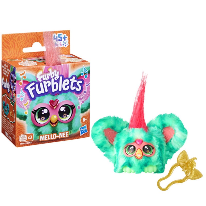 "Furby Furblets Mello-Nee : Interactive Plush & Pet Toy Magic!"