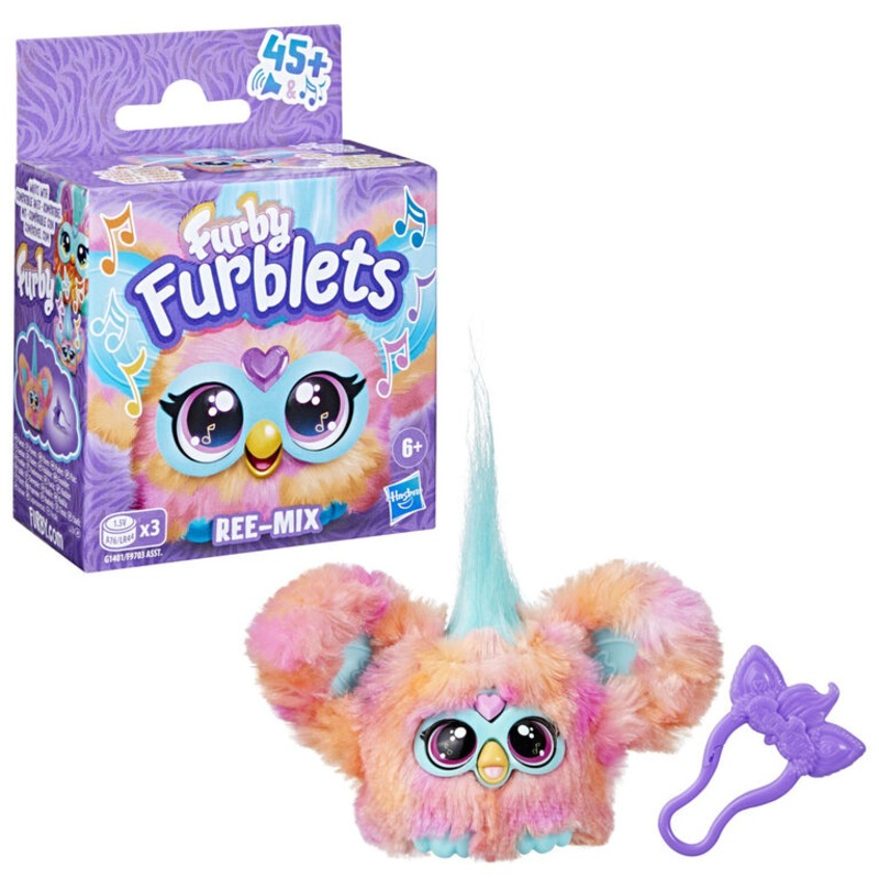 "Furby Furblets Ree-Mix : Interactive Plush & Pet Toy Magic!"