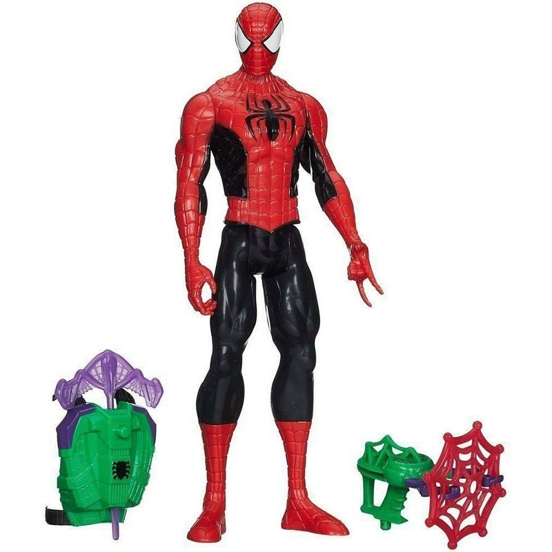 Marvel Ultimate Spider-man Titan Heroes Series Spider-man with Goblin Attack Gear