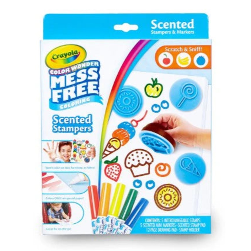 Scented Stampers: Color Wonder Mess Free | Crayola