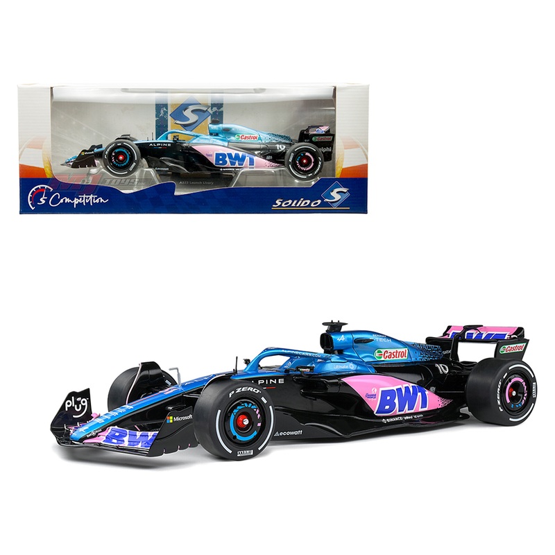 Solido 1:18 2023 Alpine A523 Presentation Version  Blue Edition  Competition