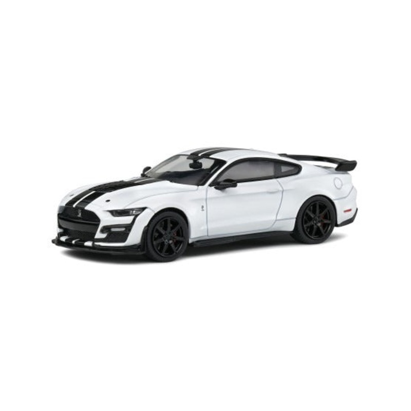 Solido 1:43 Scale Shelby Mustang GT500 Fast Track  White | Classic American Muscle Diecast Model