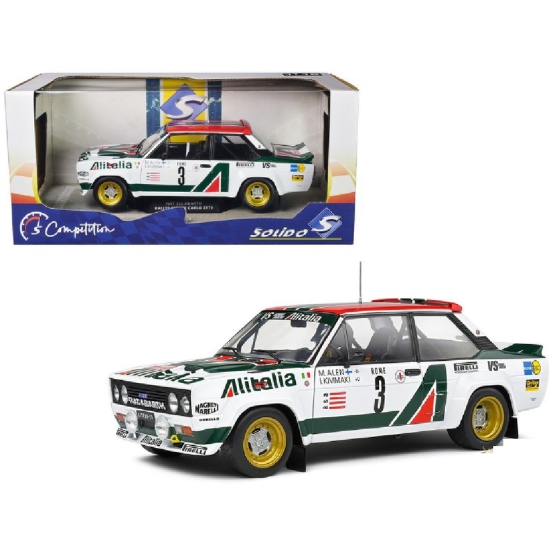 Solido! FIAT 131 ABARTH - RALLYE MONTECARLO - 1979 - No.3 ALEN / KIVIMKI
