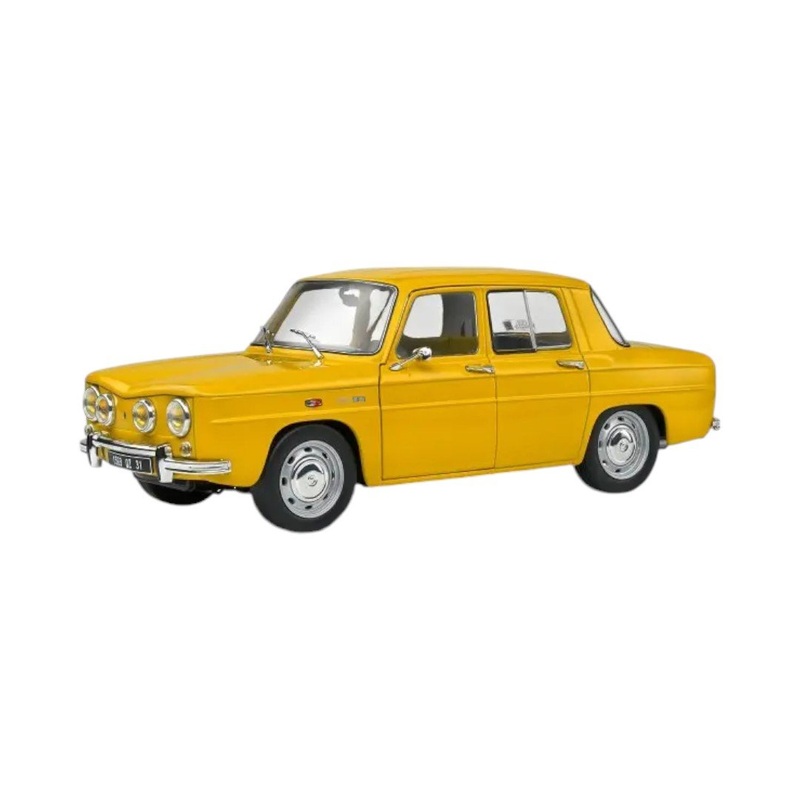 Solido! Renault 8S Jaune 1968 1/18 SOLIDO Diecast Car Model - S1803609