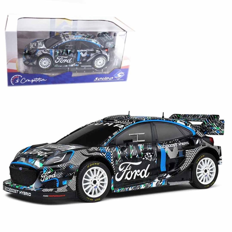 Solido S1809501 1:18 Scale Ford Puma WRC  Goodwood Festival of Speed 2021 | Diecast Rally Car Model
