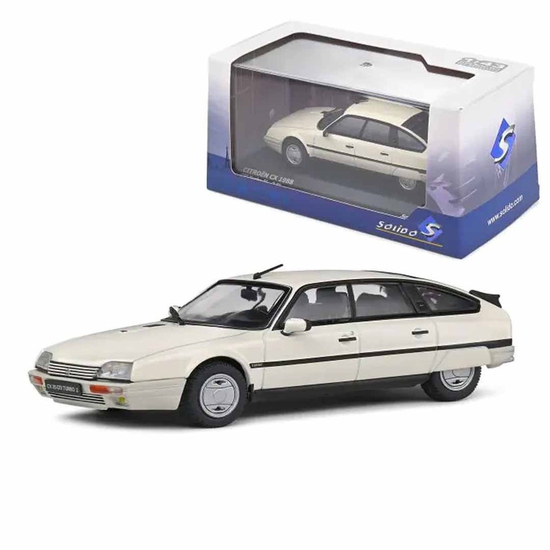 Solido S4311703 1:43 Scale Citron CX GTI Turbo II  White | Diecast Collectible Model Car