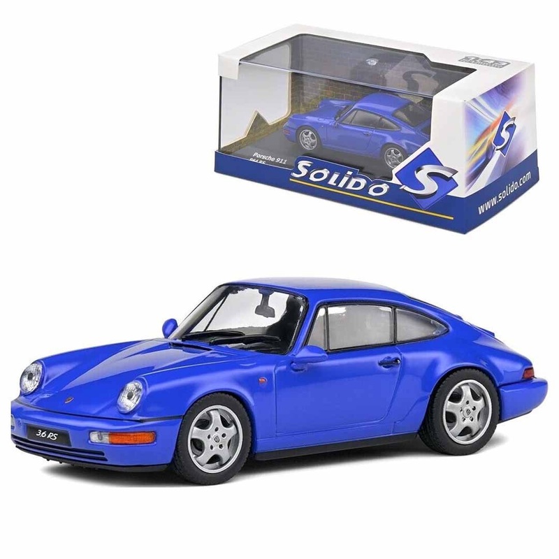 Solido S4312901 Porsche 964 RS 1992 Blue