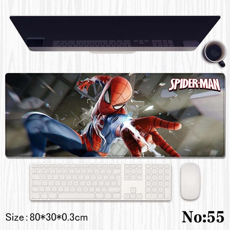 Spider-man Printed Mouse Pad, Desk Mat Rubber Base for Desktop , Laptop , Keyboard , Mouse