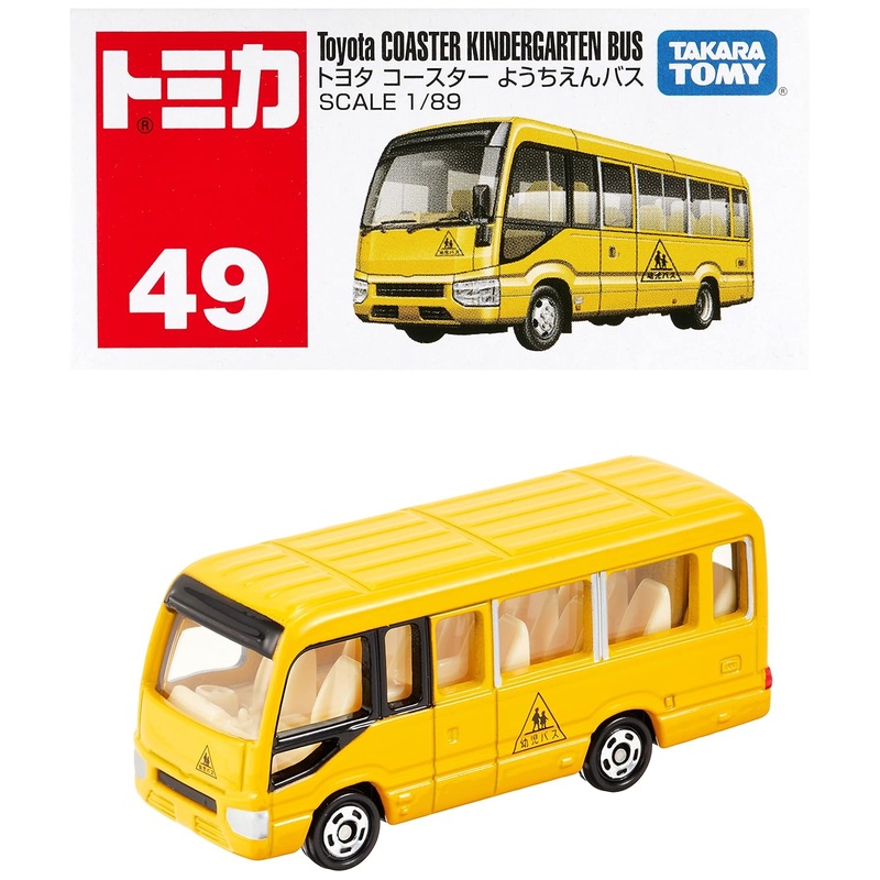 Takara Tomy Tomica No 49 Toyota Coaster Kindergarten Bus