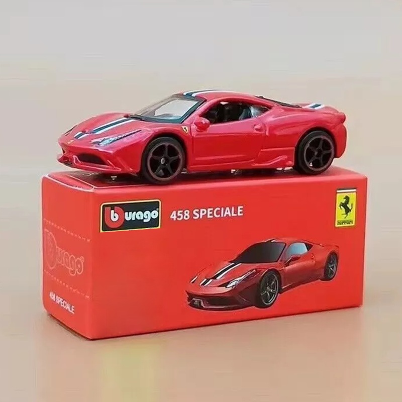 Bburago 458 Speciale Racing Sport Model Car 1:64 Scale