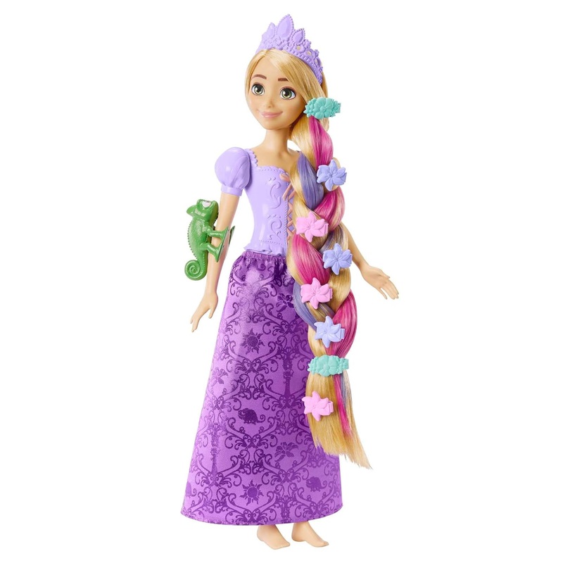 Disney Mattel Princess Toys, Rapunzel Doll with Color-Change Hair Extensions&Hair-Styling Pieces, Inspired by The Movie??