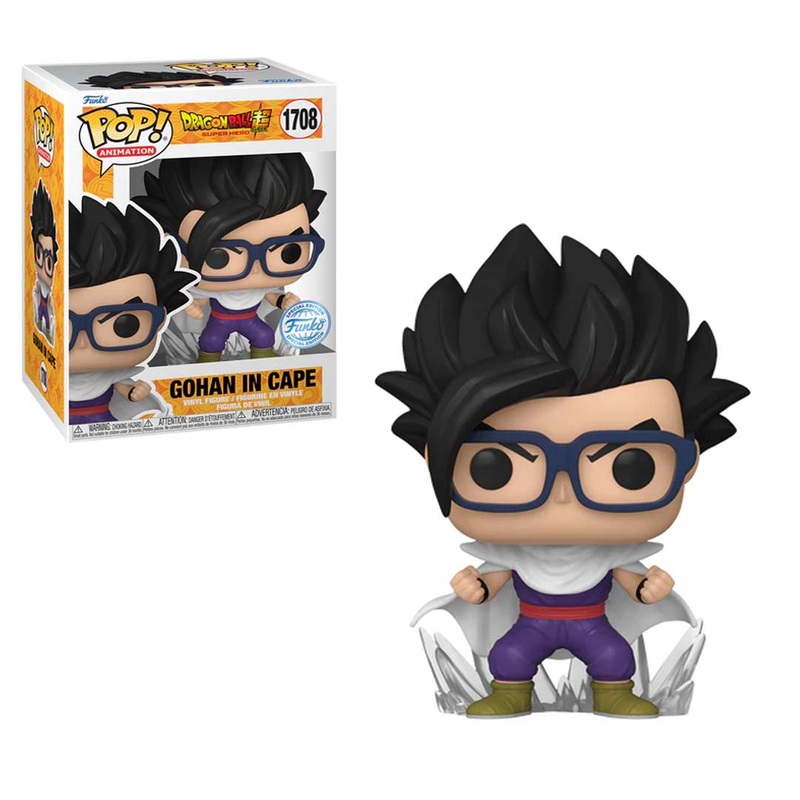DRAGON BALL SUPER SH Collectible Action Figure - POP Animation N1708 - Gohan in Cape with Chase