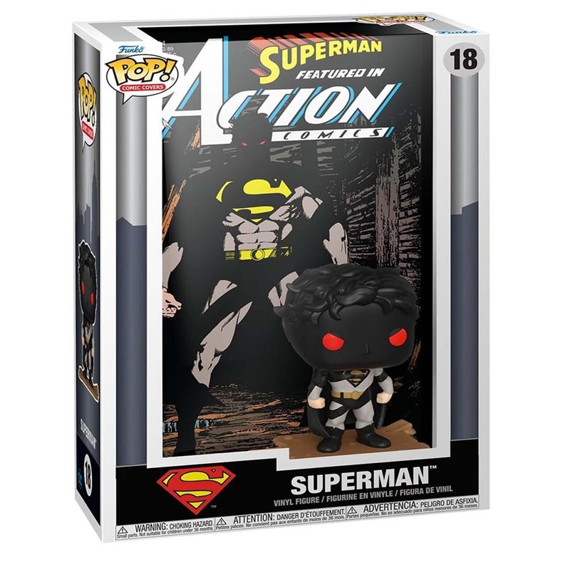 Funko Pop! Collectible Action Figure Comic Cover: DC - Superman Action Comics #644