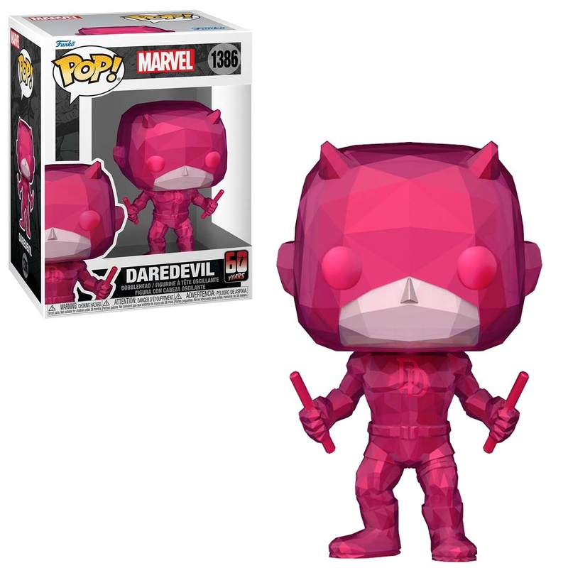 FUNKO POP! Collectible Action Figure Marvel: Daredevil - Daredevil (Facet) (60th Anniversary)