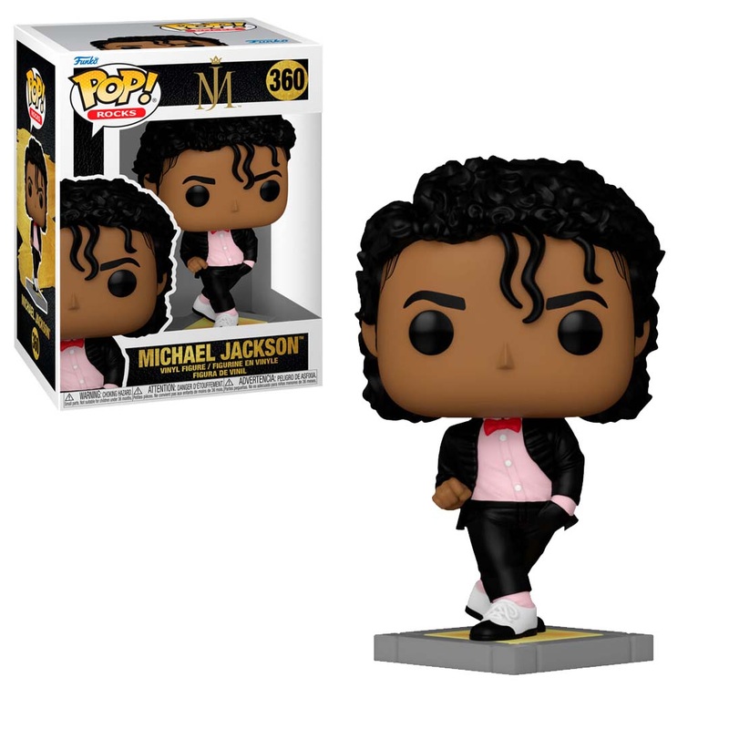 Funko Pop! Collectible Action Figure Rocks: Michael Jackson (Billie Jean) #360