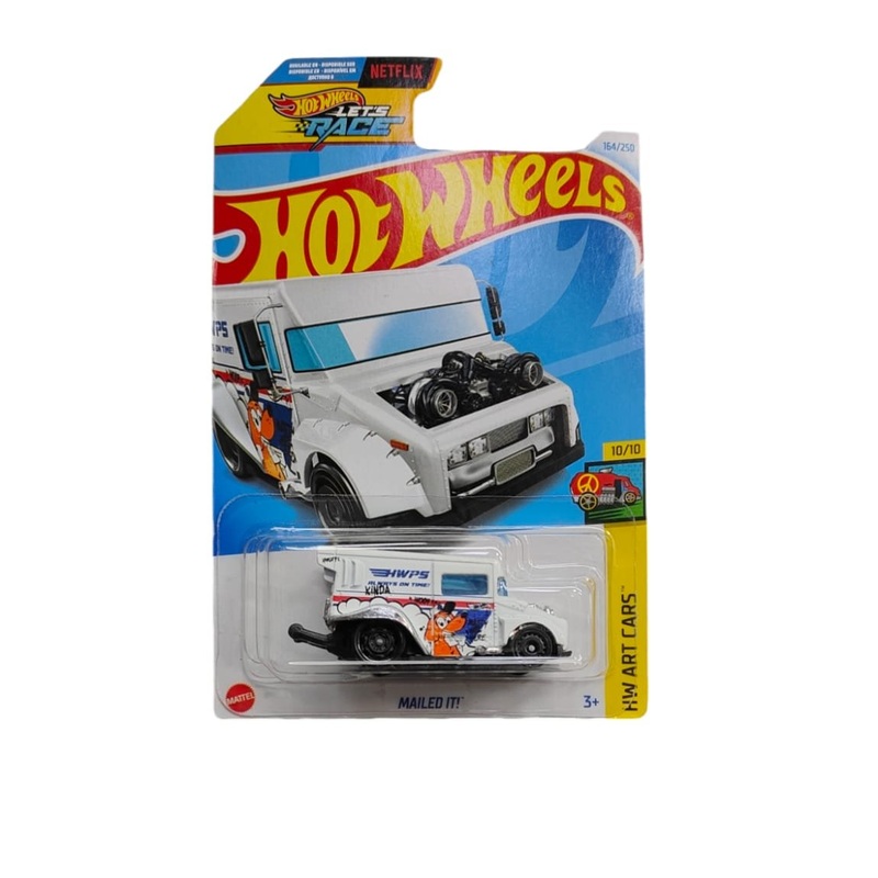 Hot Wheels! Art Car Mailed It Racing Car | Art Cars | Best Playtime for Kids