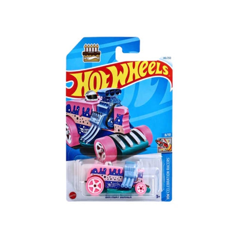 HOT WHEELS BIRTHDAY BURNER (PINK)