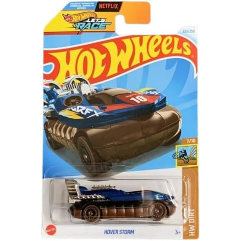 Hot Wheels Hover Storm, Blue/Brown