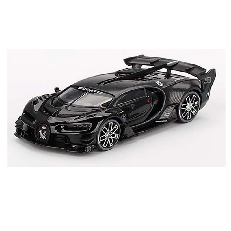Mini GT Bugatti Vision Gran Turismo  Black (Mini GT) Diecast 1:64 Scale Model - MGT00795