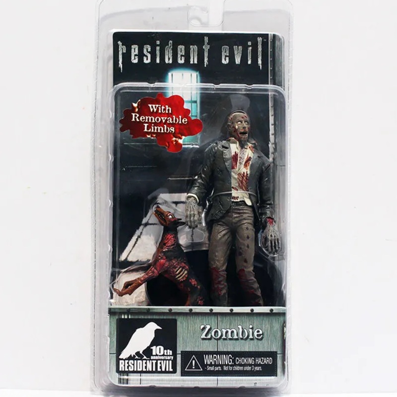NECA Resident Evil Zombie & Dog 10th Anniversary 7" Action Figure