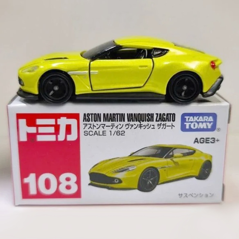 Takara Tomy Tomica 108 Aston Martin Vanquish Zagato