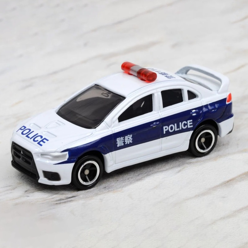 Tomica Takara Tomy CN-04 Mitsubishi Lancer Evolution Patrol Car