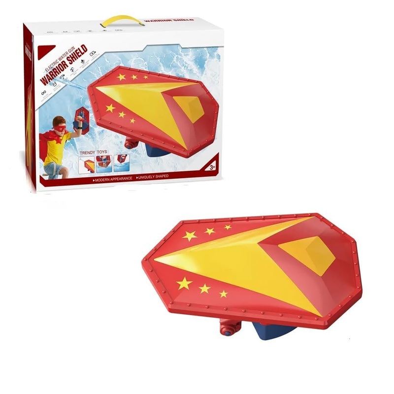 Breatoi! Electric Water Gun Shield Blaster Water, Kids Iron Man Shield Toy, Water Gel Blaster, Hero's Shield Launcher, Shield Water Syringe,