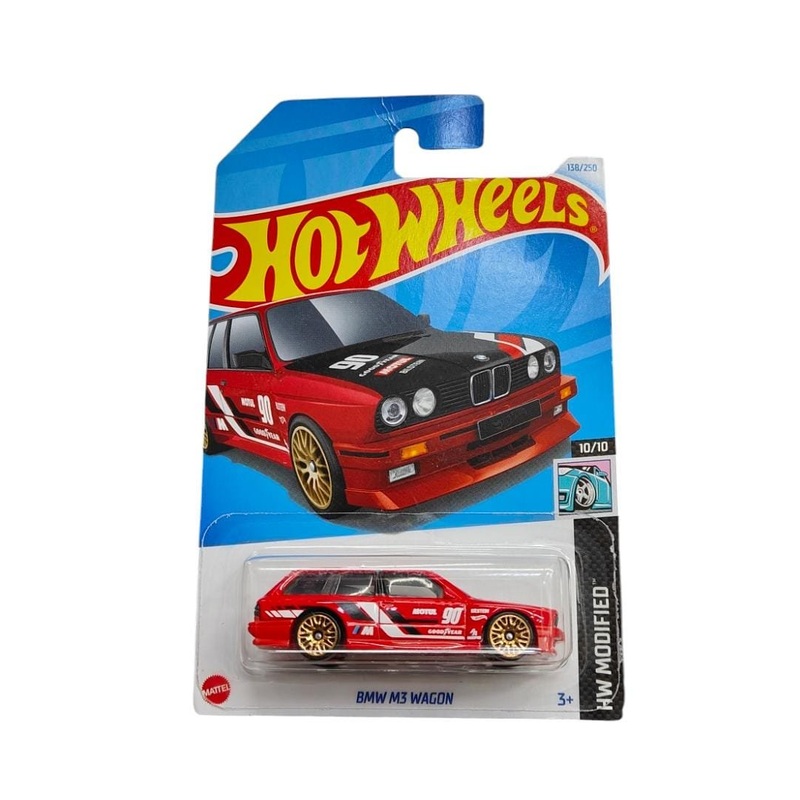 Hot Wheels BMW M3 Wagon HW Modified for Ages 3 and Up (Red)