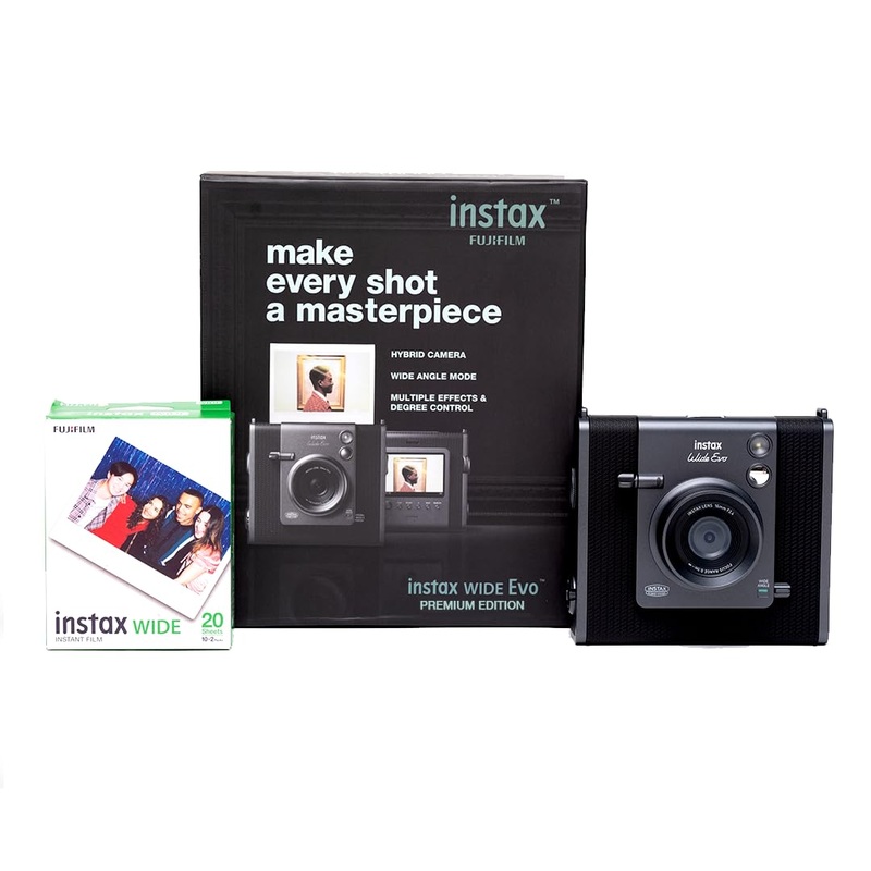 Instax WIDE Evo Premium Edition  Hybrid Instant Camera