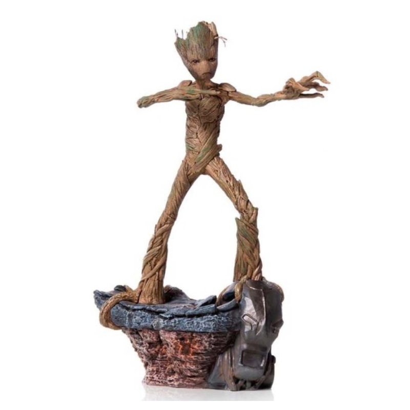 Iron Studios! Collectible Showpiece Statue Marvel Avengers End Game Groot