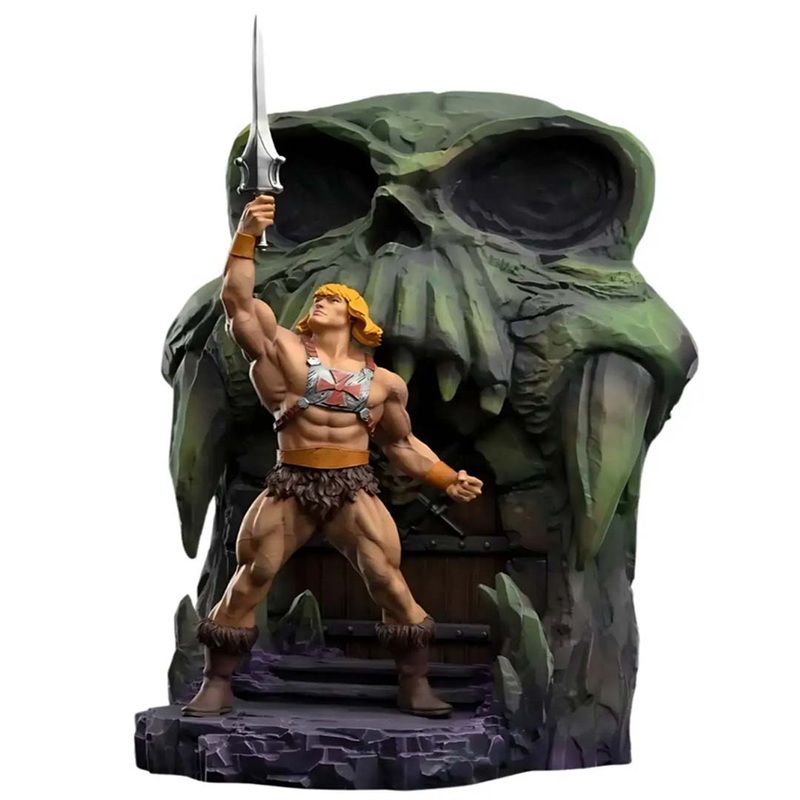 Iron Studios! Collectible Showpiece Staute He-Man Deluxe - Masters of the Universe - Art Scale 1/10