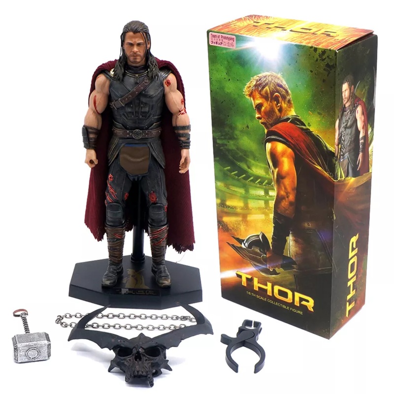 Marvel Thor Ragnarok with Muspel Head 12" Action Figure