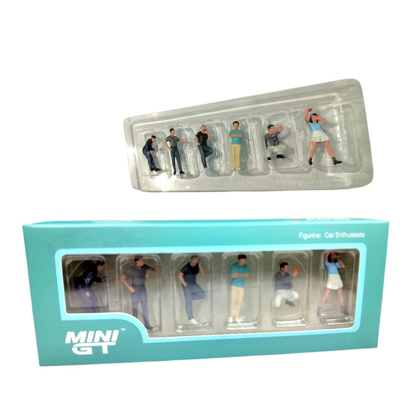 Mini GT Figurine Car Enthusiasts 6 pcs MGTAC36 1/64