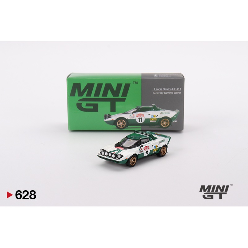 Mini GT Lancia Stratos HF (1975) Rally Sanremo Winner - Limited Edition