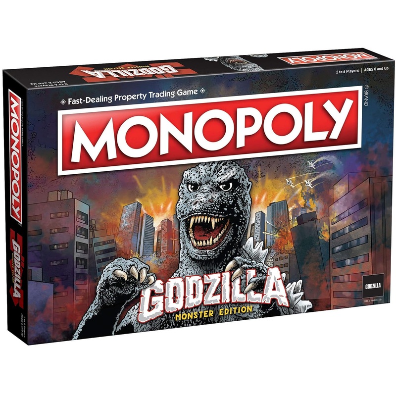 Monopoly: Godzilla Edition  Conquer Cities and Dominate the Kaiju Battle! (For 2-6 Players)
