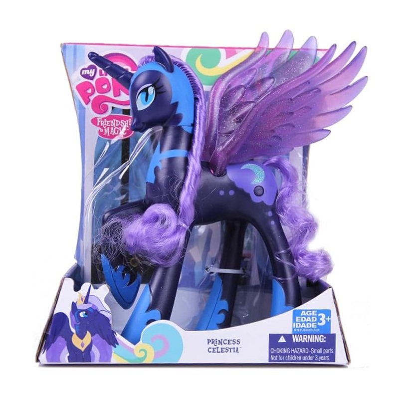 My Little Pony Horse Toy Friendship Movie Feature Character 22cm Action Figure (Black)