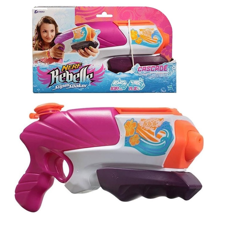 Nerf Rebelle Super Soaker Water Gun! High Pressure Long Distance Air Pressure Gun
