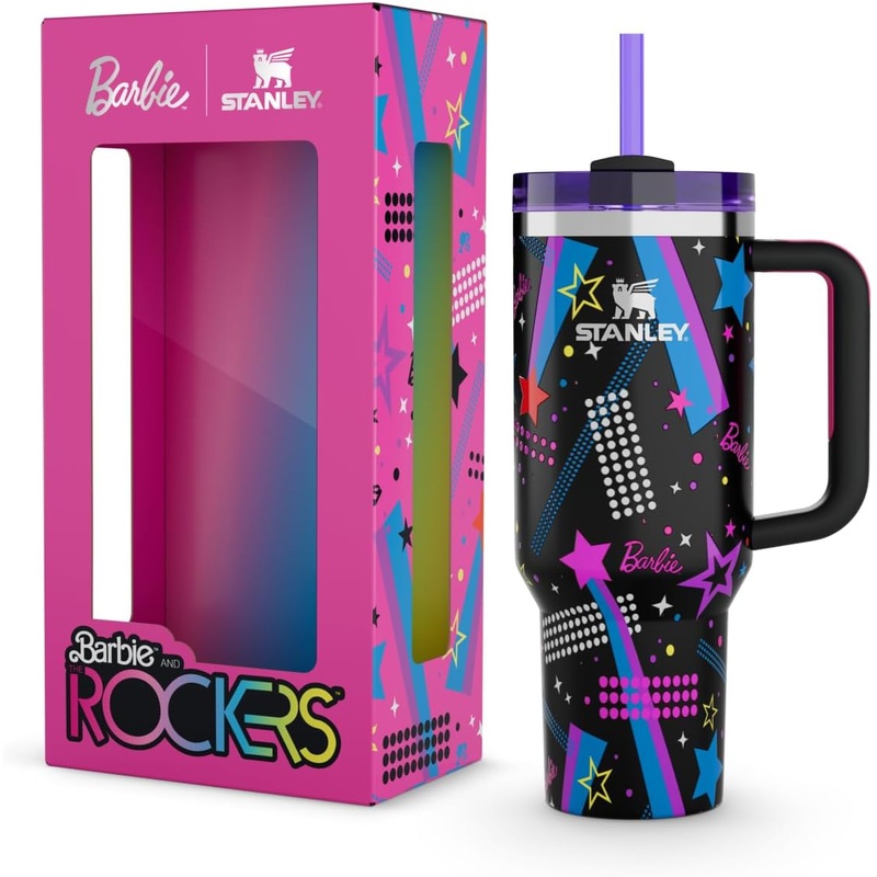 Stanley x Barbie 80s Rockers Quencher 40 Oz, 1.18 L