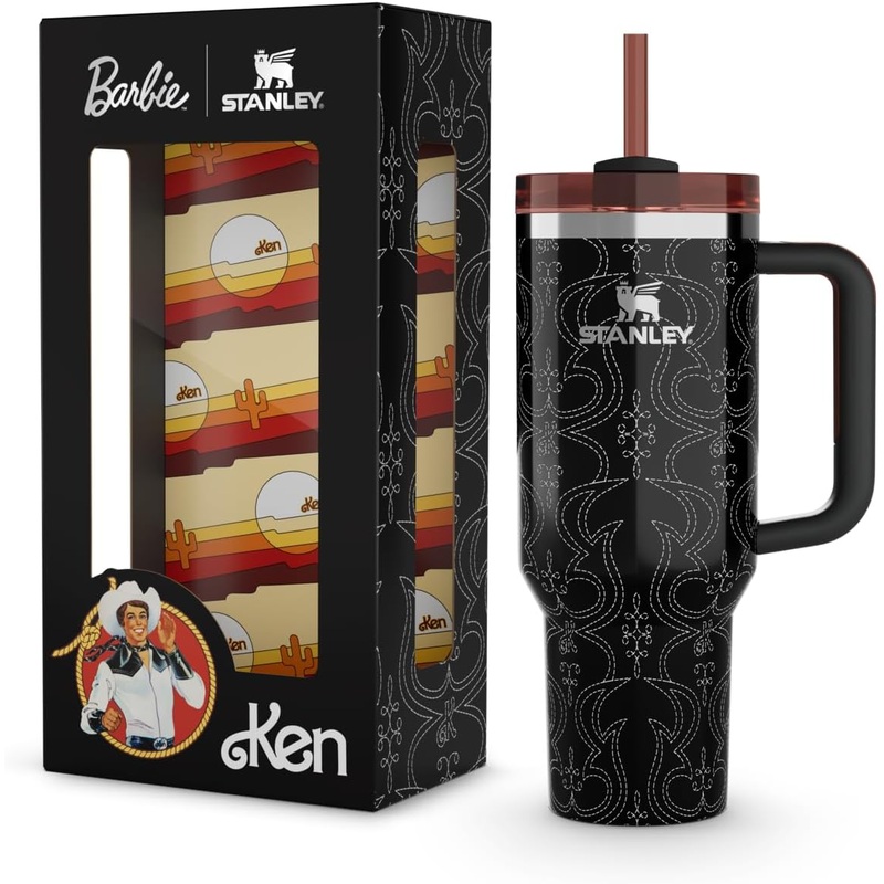 Stanley x Barbie 80s Western Ken Quencher 40 Oz, 1.18 L