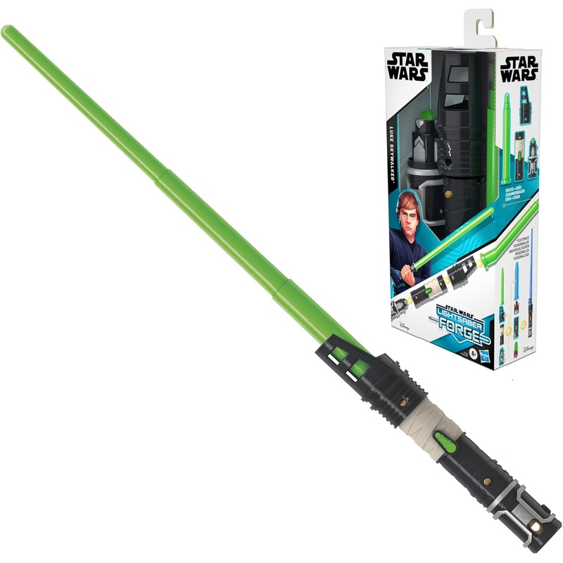 Star Wars Lightsaber Forge Kyber Core Lightsaber Luke Skywalker (Green)