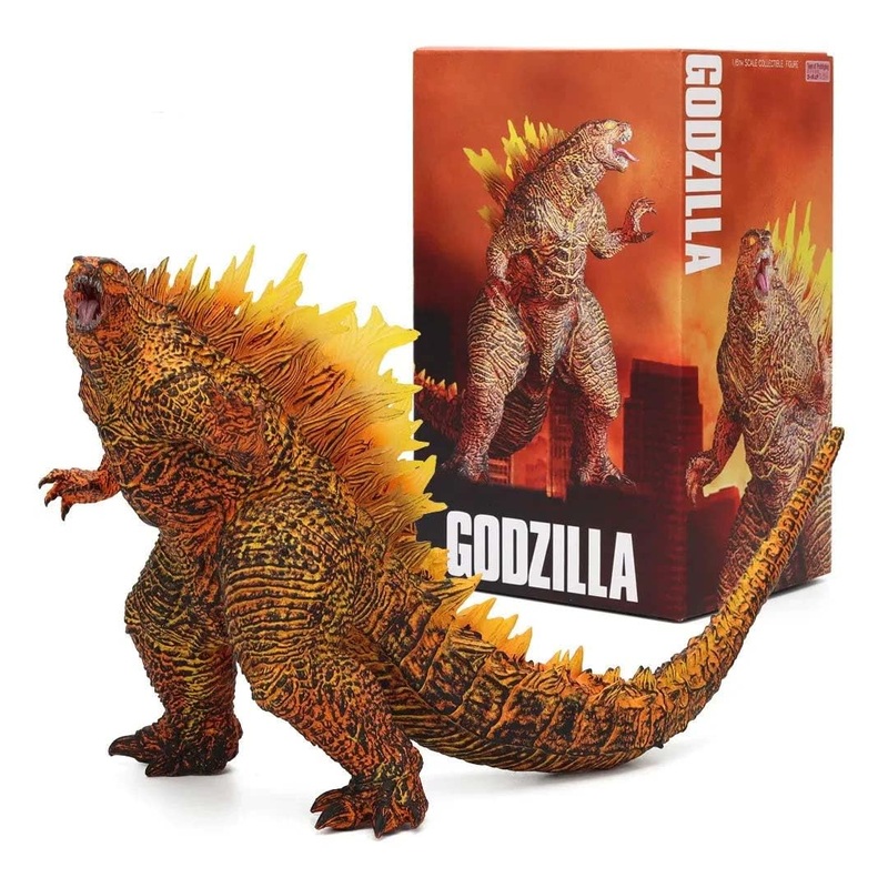 The King of Monsters Godzilla V/s Kong Action Figure Yellow (1/6th Scale Size)