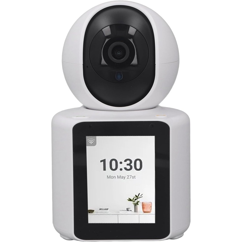 Video Calling Smart Camera 4G/WiFi PTZ Indoor Security Camera 1080P Full HD,AI Auto Tracking,2.8inch HD Display and Two-Way Video Calling