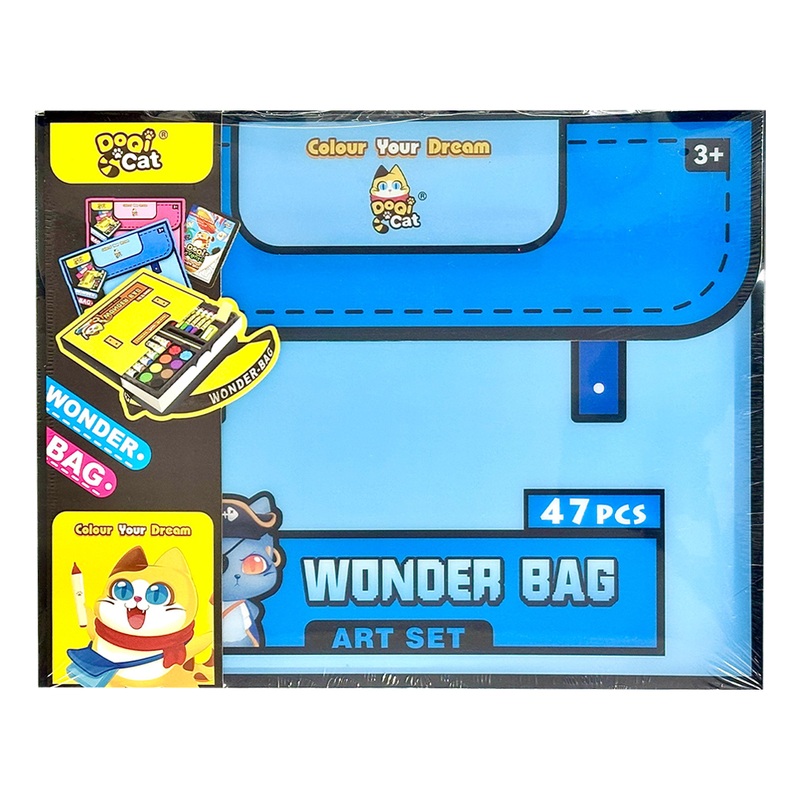 Wonder Bag Colour Your Dream Painting Set 47 pcs (Blue)