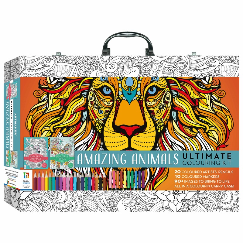 Art Maker: Ultimate Amazing Animals Coloring Kit  A Wildly Creative Adventure!